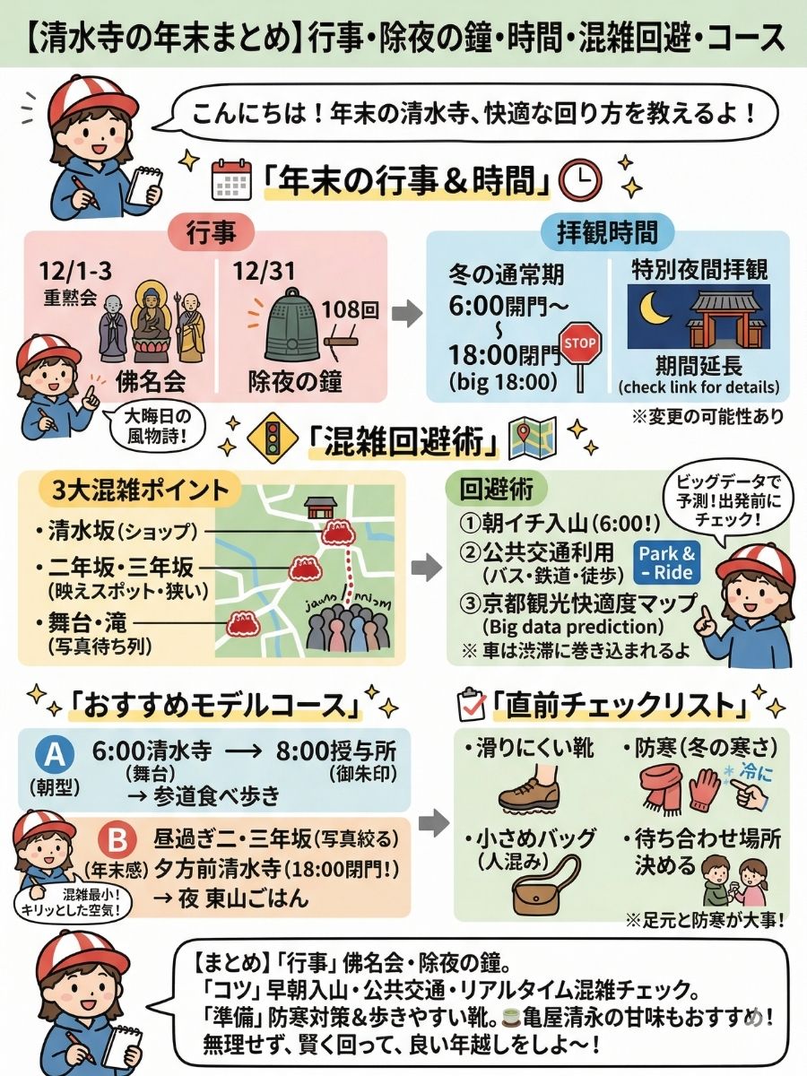 清水寺の年末まとめ
