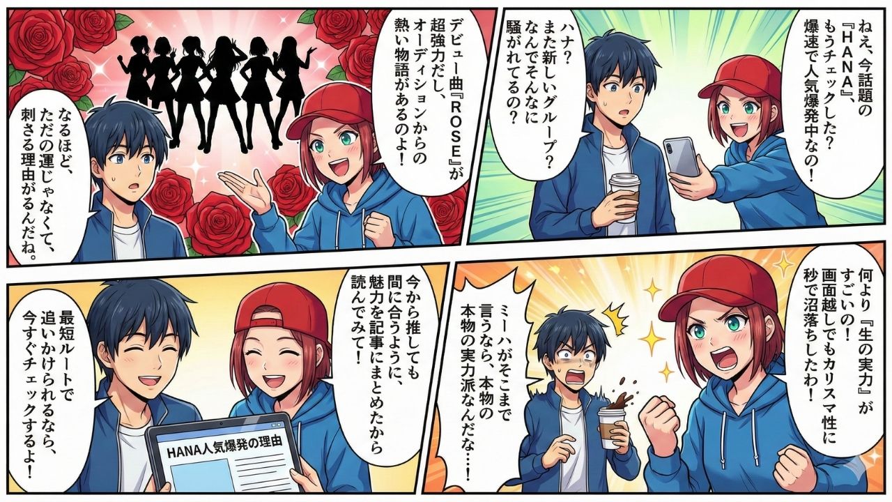 HANAはなぜ人気爆発？
