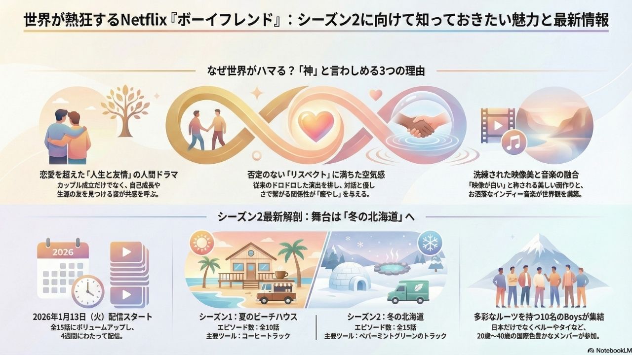 ボーイフレンド新シーズン話題の理由5つ