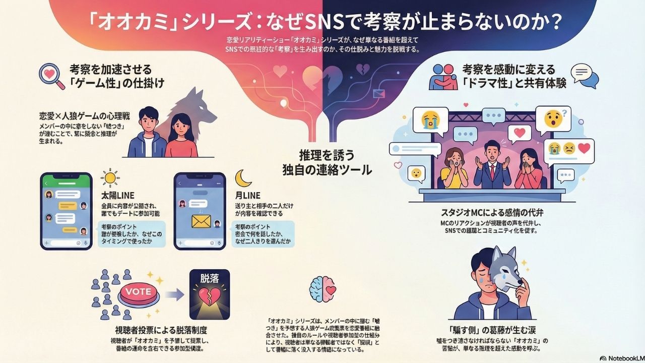 オオカミちゃんには騙されない