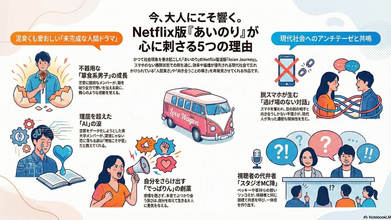 あいのりが心に響く５つの理由