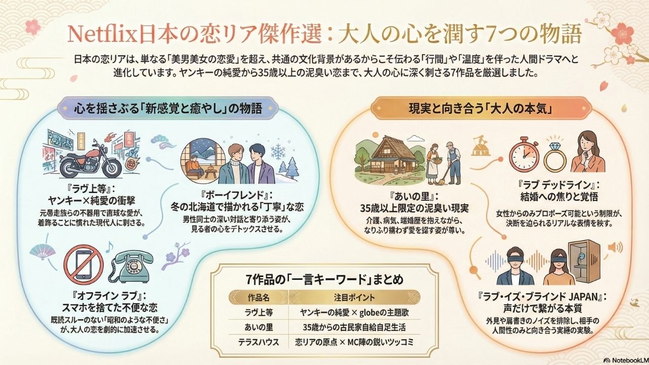 Netflix日本の恋リア傑作選！
