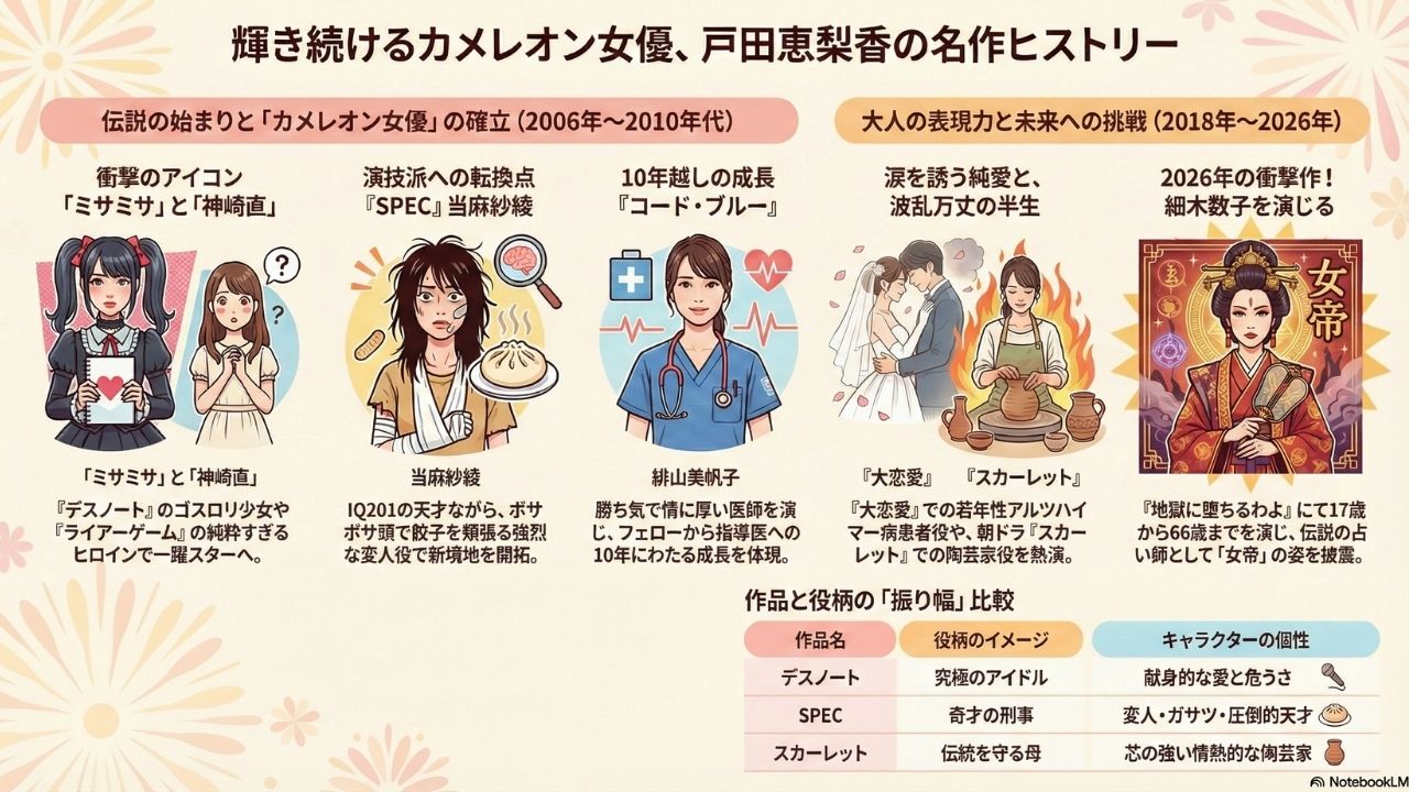 戸田恵梨香の出演作まとめ