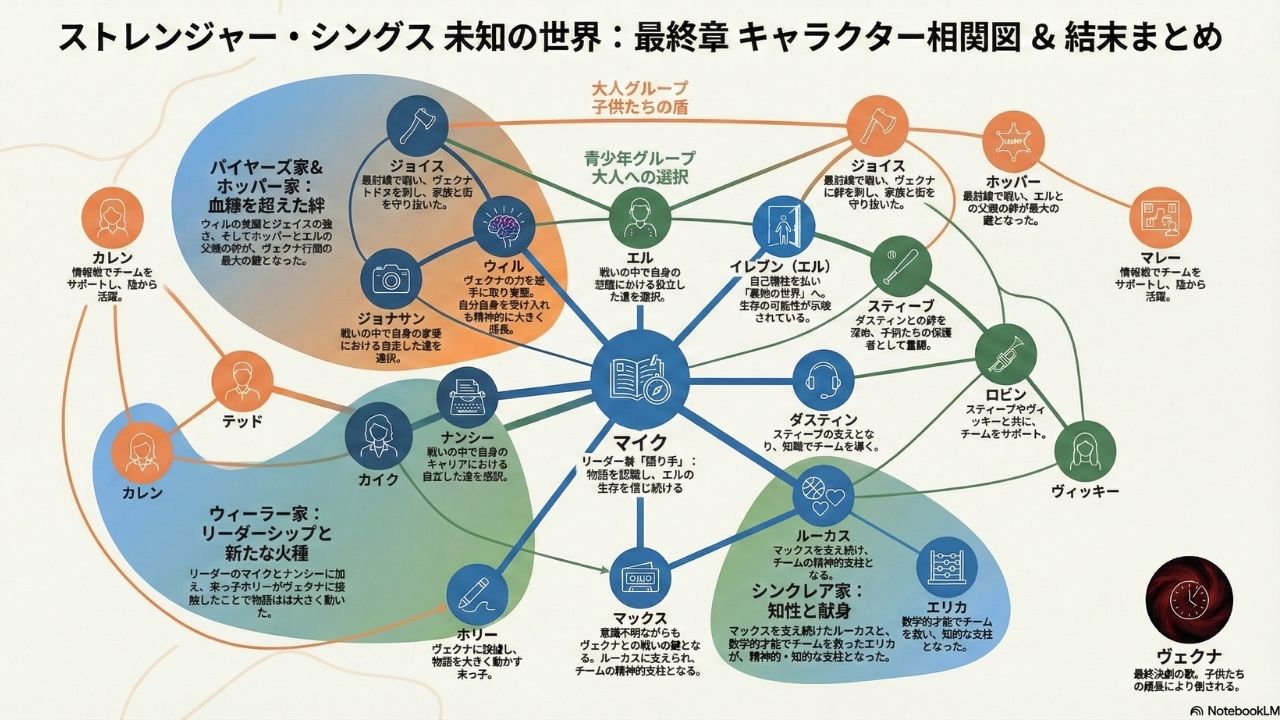 主要キャラ相関図