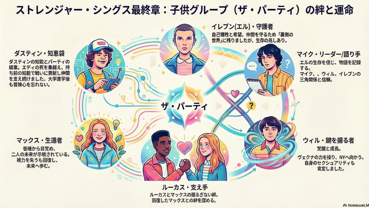 子供グループ（ザ・パーティ）相関図