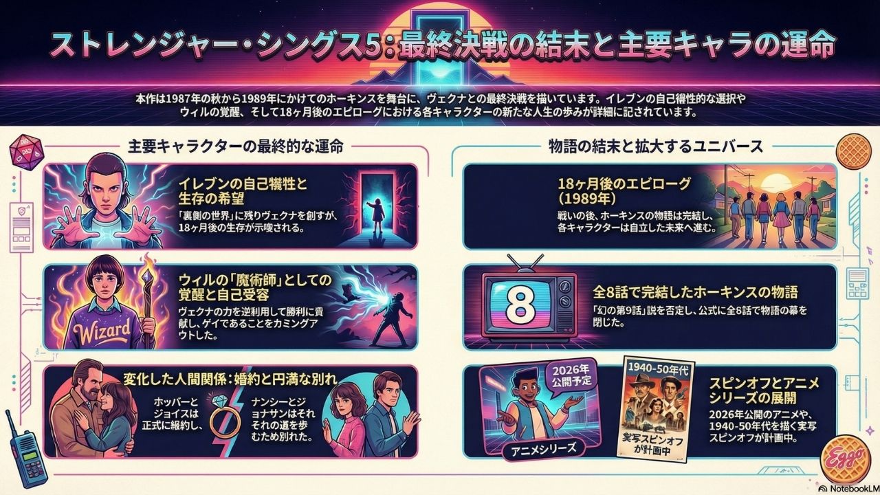 主要登場人物の結末とシーズン5での活躍