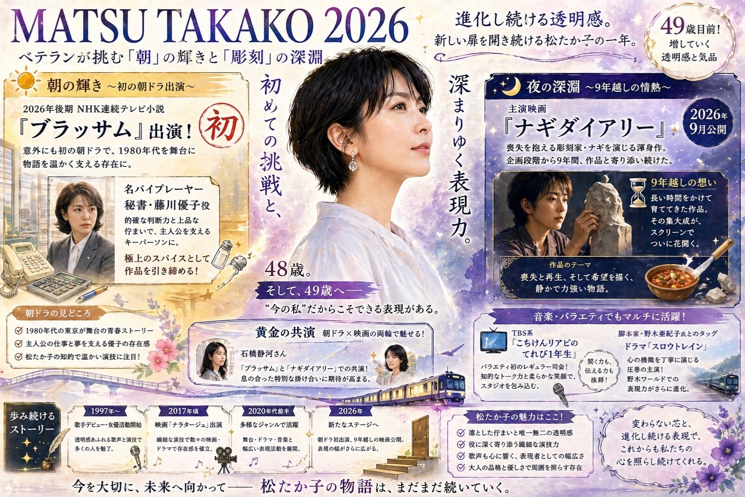 松たか子の2026年最新情報!